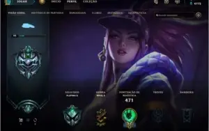 Conta League of Legends - Plat 2 (conta da season 3)