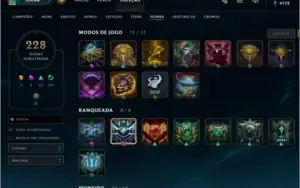 Conta League of Legends - Plat 2 (conta da season 3)