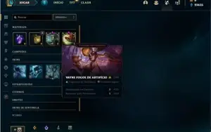 Conta ouro 1 com 22 Champs e 10 Skins (EMAIL NÃO CONFIRMADO)