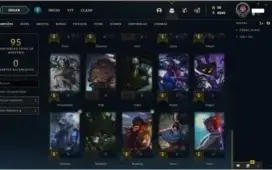 CONTA LEAGUE OF LEGENDS