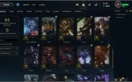 CONTA LEAGUE OF LEGENDS