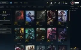 CONTA LEAGUE OF LEGENDS