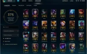 Conta League of Legends com tudo ! Diamante 5
