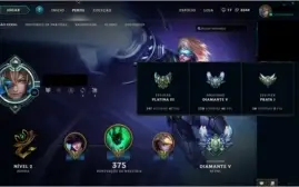 Conta League of Legends com tudo ! Diamante 5
