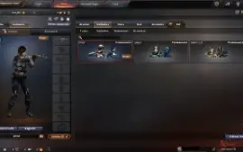 Conta Crossfire AL Capitão NV 7 Com umas Mns simples