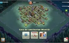 CLASH OF CLANS - CV10 - 5 CONSTRUTORES (TROCA NOME)