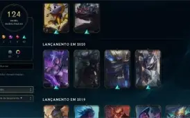 Conta League of  Legends - Nv 160 - Mono Suporte