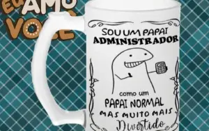 Arte Para Caneca de Shopp - PAI (4) Flork Profissão