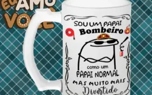 Arte Para Caneca de Shopp - PAI (4) Flork Profissão