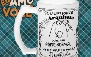 Arte Para Caneca de Shopp - PAI (4) Flork Profissão
