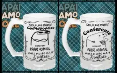 Arte Para Caneca de Shopp - PAI (4) Flork Profissão
