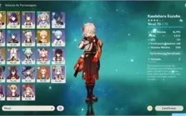 Kazuha + Baal + Amos - Banner GARANTIDO!!!