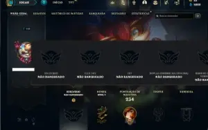 Conta Unranked com 66 Champs e 62 Skins ( MAIN SUP / ADC )