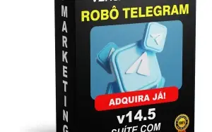 Robô Telgram para PC - Lic. Anual
