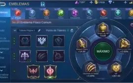 CONTA MOBILE LEGENDS COM 90 HEROIS E 10K DE PARTIDAS