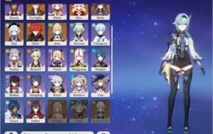 GENSHIN IMPACT AR 56 / 9 PERSONAGENS 5 STAR.