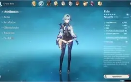 GENSHIN IMPACT AR 56 / 9 PERSONAGENS 5 STAR.