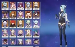 GENSHIN IMPACT AR 56 / 9 PERSONAGENS 5 STAR.