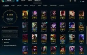 Conta Unranked level 73