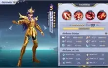 CONTA SAINT SEIYA AWAKENING NIVEL 58