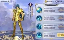 CONTA SAINT SEIYA AWAKENING NIVEL 58