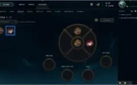 Conta lol level 21 quase 22 ideal para unranked