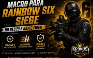 Macro para Rainbow Six Siege - No Recuo e rapid fire!!