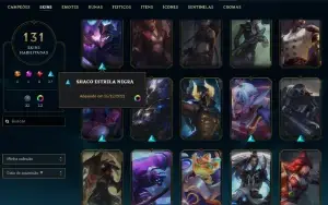Conta Lol Plat 3 Ex Diamond / Todos Os Champ / Full Acces