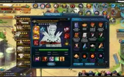 Conta naruto Online 700k de fc, com ninjas limitados.