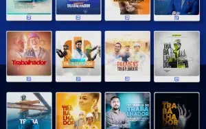 Pack 200 Artes editáveis Dia do trabalhador – Photoshop psd