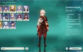 Genshin Impact Conta com Kazuha, Atlas Celestial
