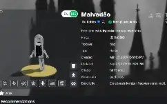 Conta roblox com korblox + face malvadão