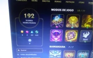 Conta league of Legends 227 skin todos champs