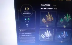 Conta league of Legends 227 skin todos champs