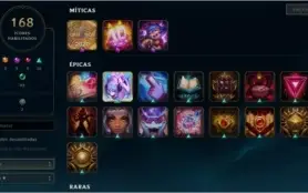 LVL 121 -112 Skins (2 Prestigio, 14 Lendarias) Gold S7 ~ S10