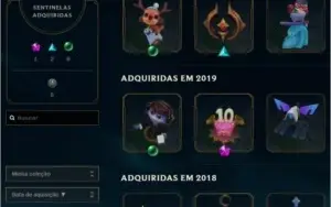 LVL 121 -112 Skins (2 Prestigio, 14 Lendarias) Gold S7 ~ S10