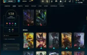 Fullacesso - Conta De 2020 - 138 Skins - Level 242 - 130 Cam