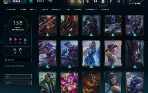 Fullacesso - Conta De 2020 - 138 Skins - Level 242 - 130 Cam