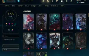 Fullacesso - Conta De 2020 - 138 Skins - Level 242 - 130 Cam