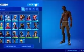 CONTA FORTNITE SEASON 4 ATE A ATUAL