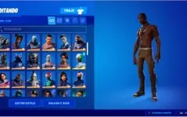 CONTA FORTNITE SEASON 4 ATE A ATUAL