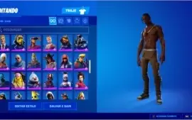 CONTA FORTNITE SEASON 4 ATE A ATUAL