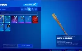 CONTA FORTNITE SEASON 4 ATE A ATUAL