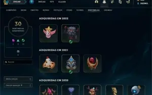 Conta League Of Legends, Lol