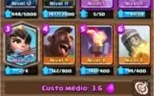 Conta Clash Royale nv 11 com 31 lendárias