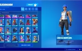 CONTA FORTNITE + CAVALEIRO NEGRO + SALVE O MUNDO