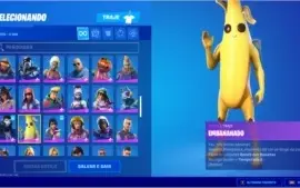 CONTA FORTNITE + CAVALEIRO NEGRO + SALVE O MUNDO