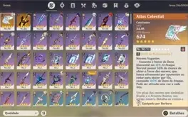 AR 56 RAIDEN DILUC C1 CHILDE ZHONGLI ALBEDO JEAN KEQ E ETC