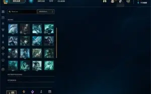 Conta PLATINA 4 - Smurf LOL (league of legends) ELOMOON