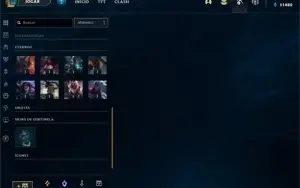 Conta PLATINA 4 - Smurf LOL (league of legends) ELOMOON